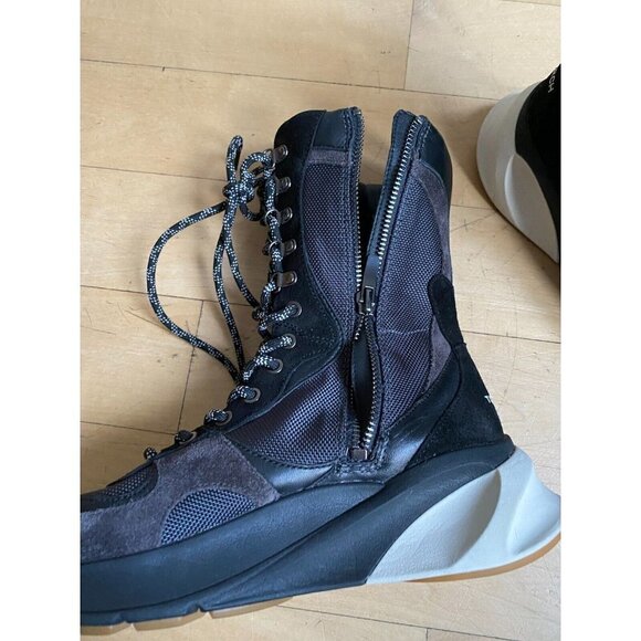 TORY Burch "Sawyer" Boxer Trainer Womens Size 6.5 Sneaker #Flaw Zipper - Picture 6 of 7